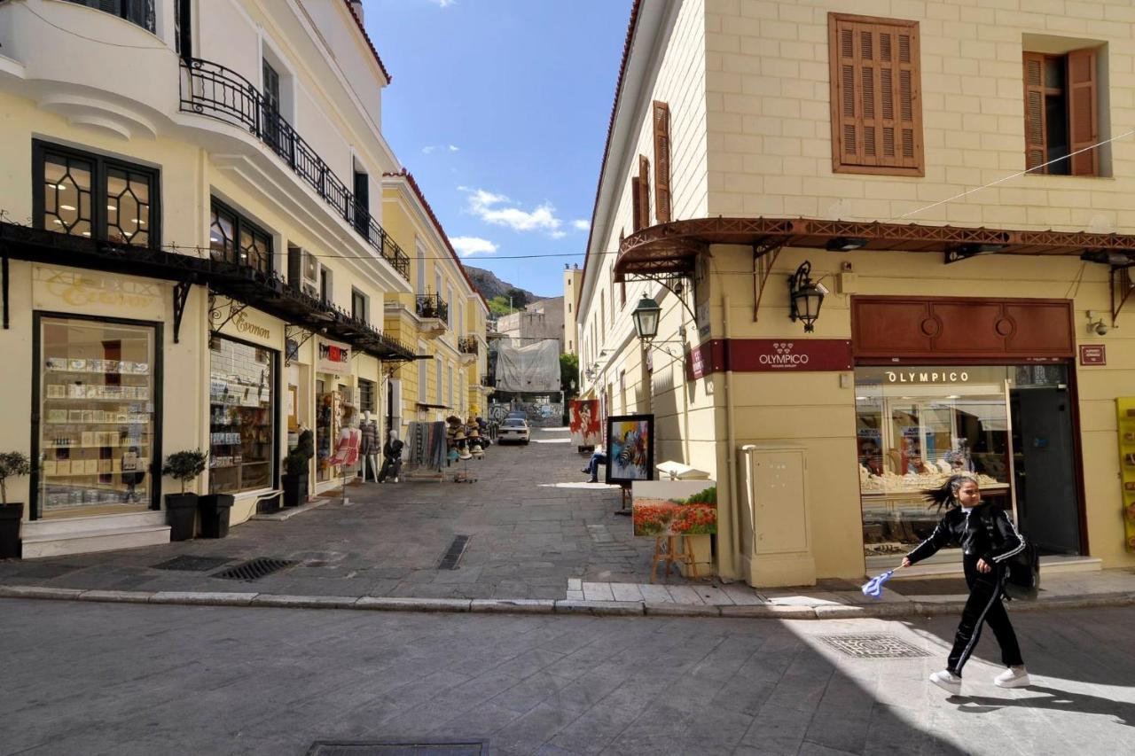 Historic Plaka Apartments Atény Exteriér fotografie
