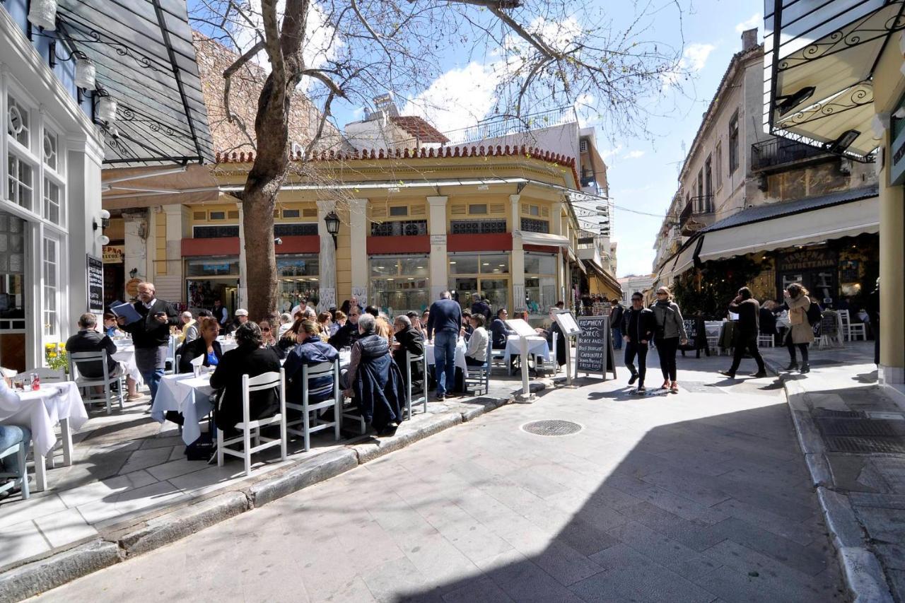 Historic Plaka Apartments Atény Exteriér fotografie